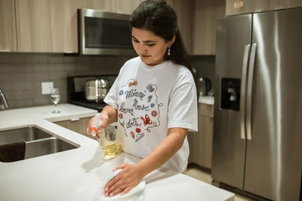 Deep Cleaning the Kitchen Before Guests