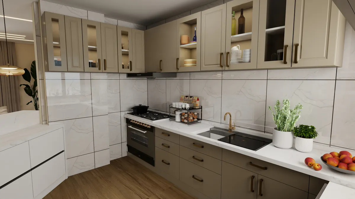 A smooth porcelain kitchen basin requiring specialized cleaning products to protect its delicate surface glaze.