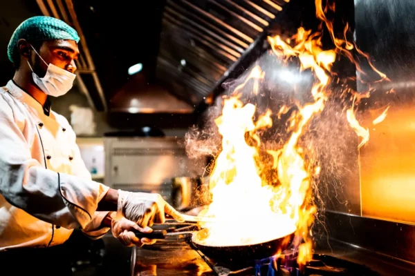 Cleaning a Kitchen After a Grease Fire